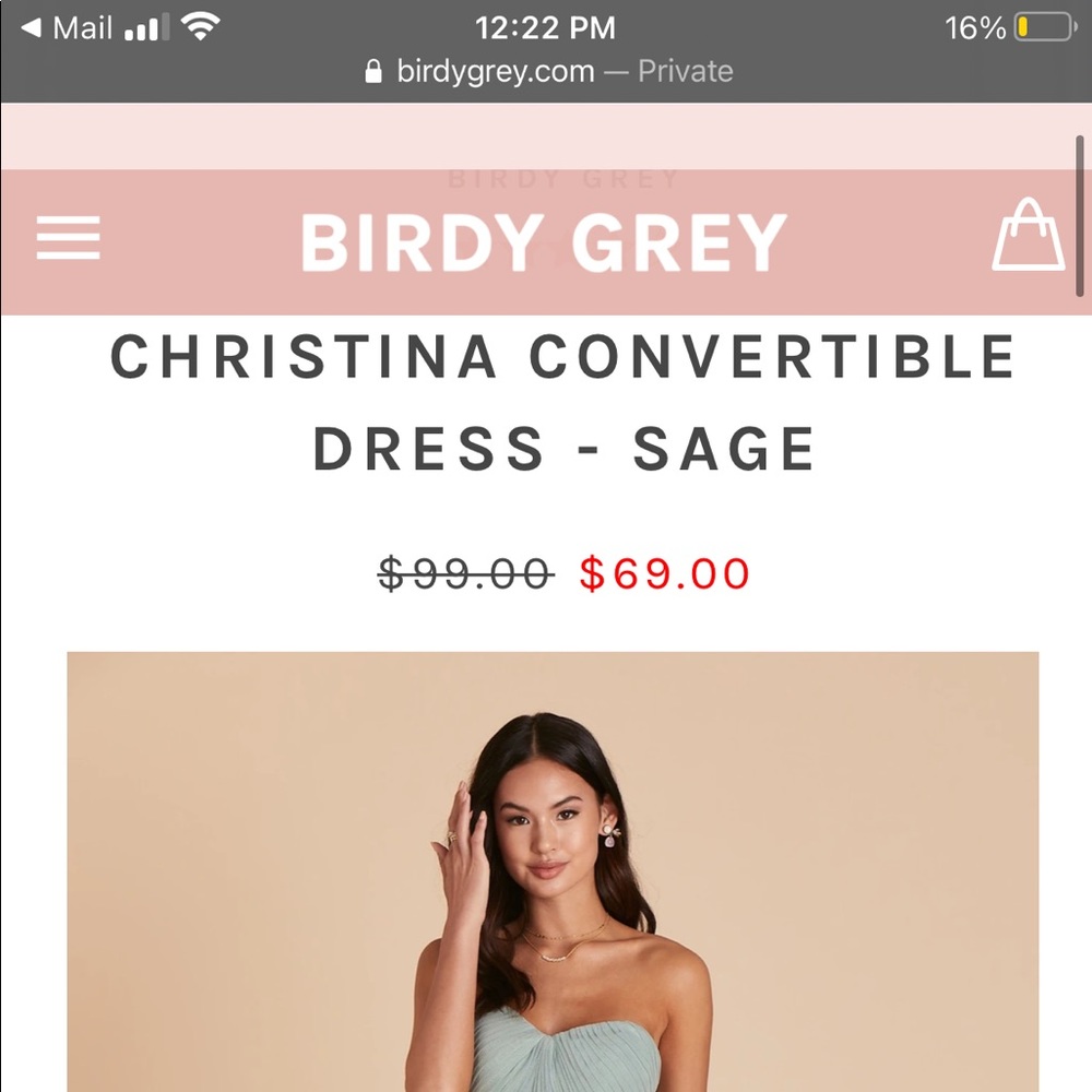 Birdy Grey Christina Convertible Bridesmaid Dress